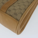 Gucci Gg Canvas Beige Canvas Handbag (Pre-Owned)