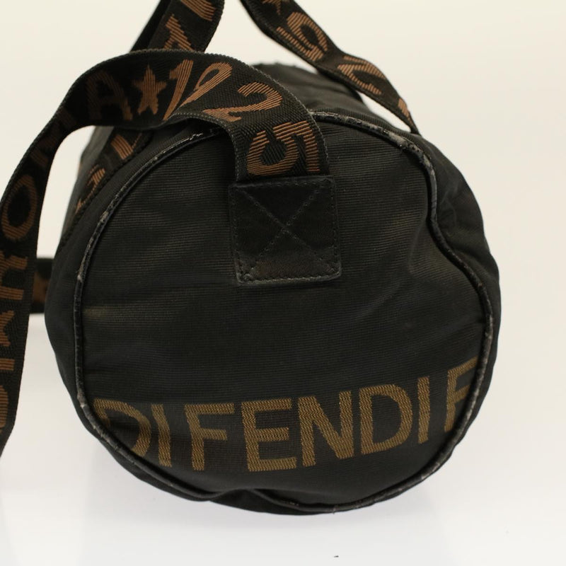 Fendi Roma Brown Synthetic Travel Bag (Pre-Owned)