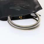 Salvatore Ferragamo Black Leather Handbag (Pre-Owned)