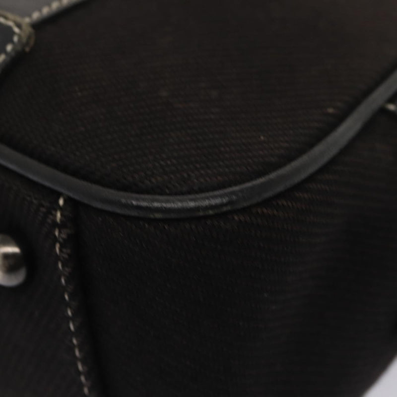 Burberry Black Canvas Handbag (Pre-Owned)