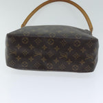 Louis Vuitton Looping Brown Canvas Shoulder Bag (Pre-Owned)