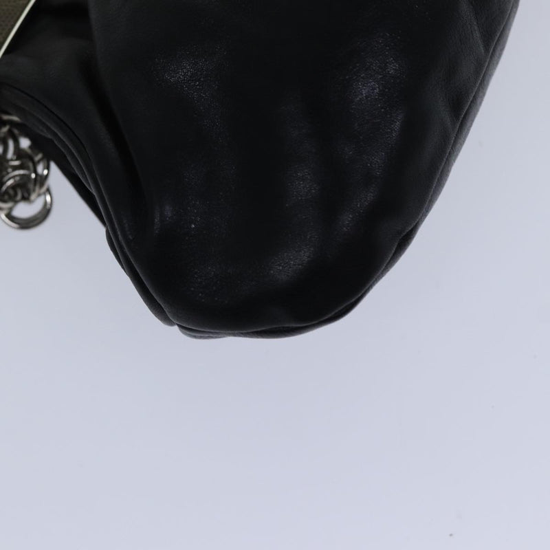 Prada Black Leather Shoulder Bag (Pre-Owned)