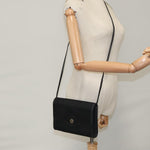 Dior Trotter Black Canvas Shoulder Bag (Pre-Owned)