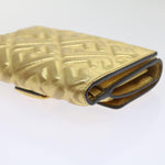 Fendi Zucca Gold Canvas Wallet  (Pre-Owned)