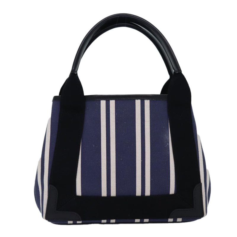 Balenciaga Navy Navy Canvas Handbag (Pre-Owned)