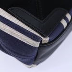 Balenciaga Navy Navy Canvas Handbag (Pre-Owned)