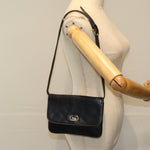 Céline - Black Leather Shoulder Bag (Pre-Owned)