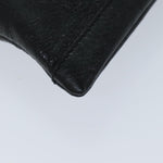 Balenciaga Clip L Black Leather Clutch Bag (Pre-Owned)