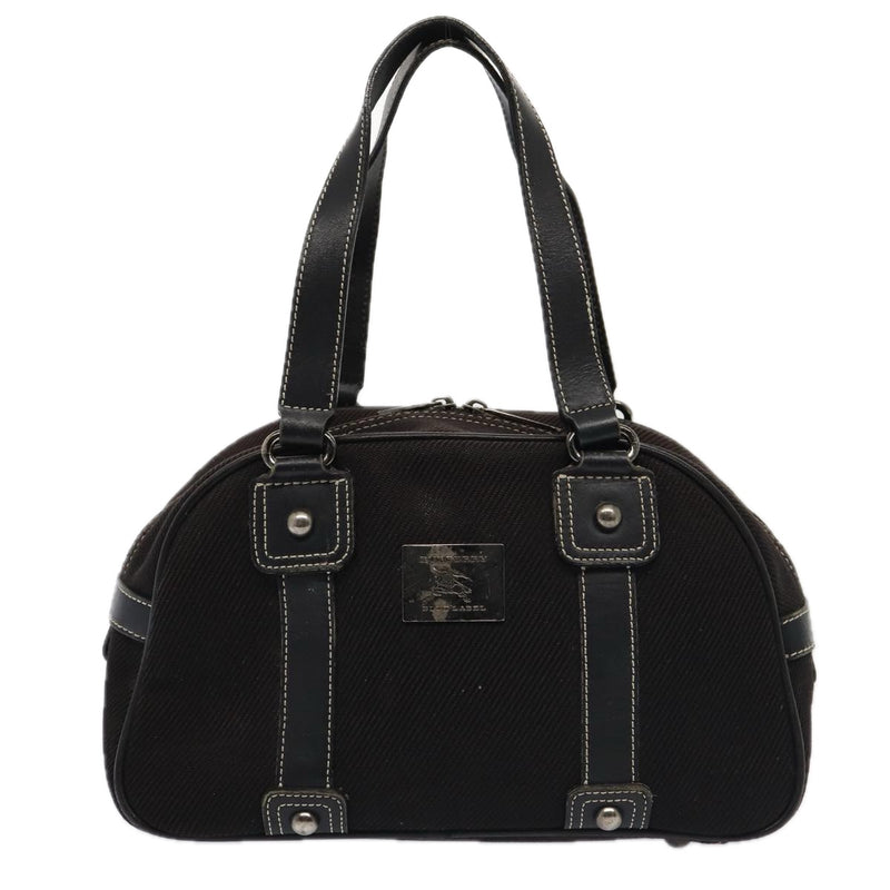 Burberry Black Canvas Handbag (Pre-Owned)