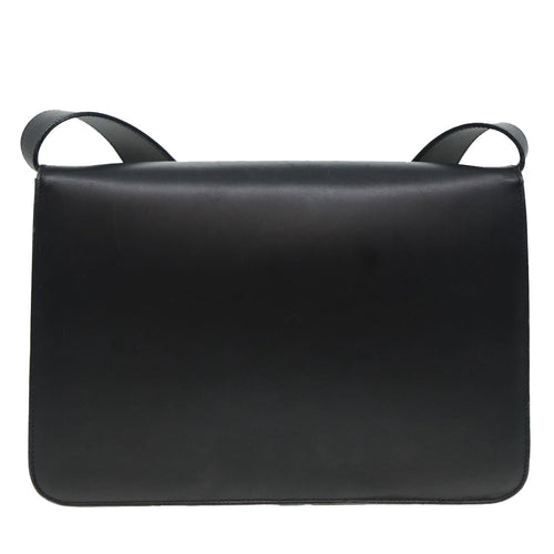 Salvatore Ferragamo - Black Leather Shoulder Bag (Pre-Owned)