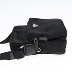 Prada Black Synthetic Shoulder Bag (Pre-Owned)