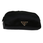 Prada Black Synthetic Clutch Bag (Pre-Owned)