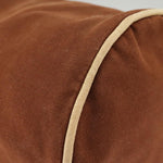 Hermès Polochon Mimil Brown Canvas Backpack Bag (Pre-Owned)