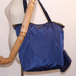 Miu Miu -- Blue Synthetic Tote Bag (Pre-Owned)