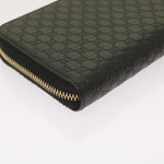 Gucci Guccissima Black Leather Wallet  (Pre-Owned)