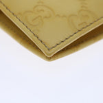 Gucci Couverture Agenda Yellow Leather Wallet  (Pre-Owned)