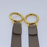 Fendi Grey Leather Belt  (Pre-Owned)