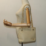 Bally Beige Leather Shoulder Bag (Pre-Owned)