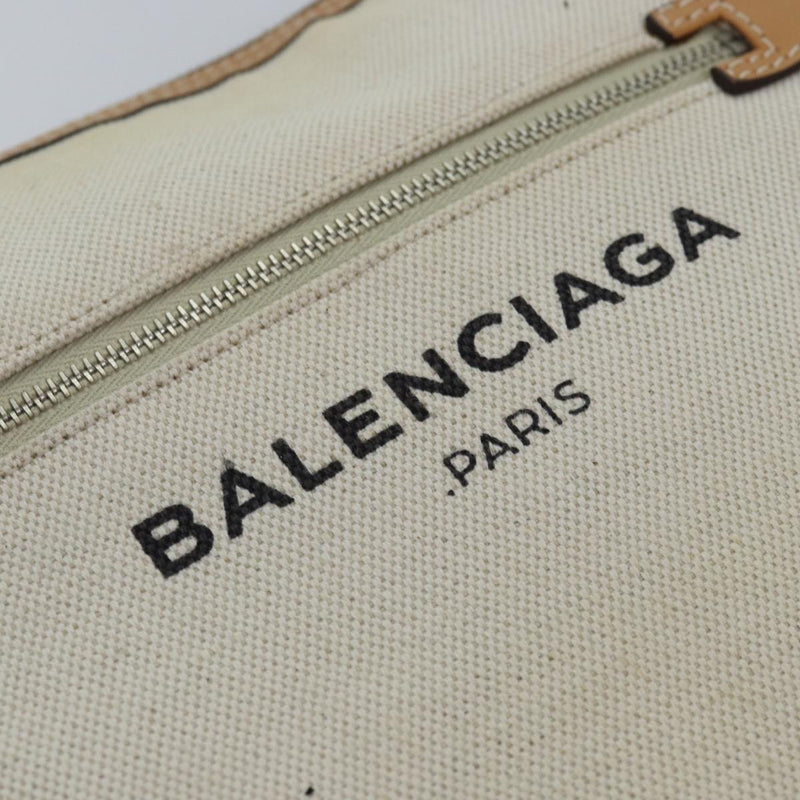 Balenciaga Beige Canvas Clutch Bag (Pre-Owned)