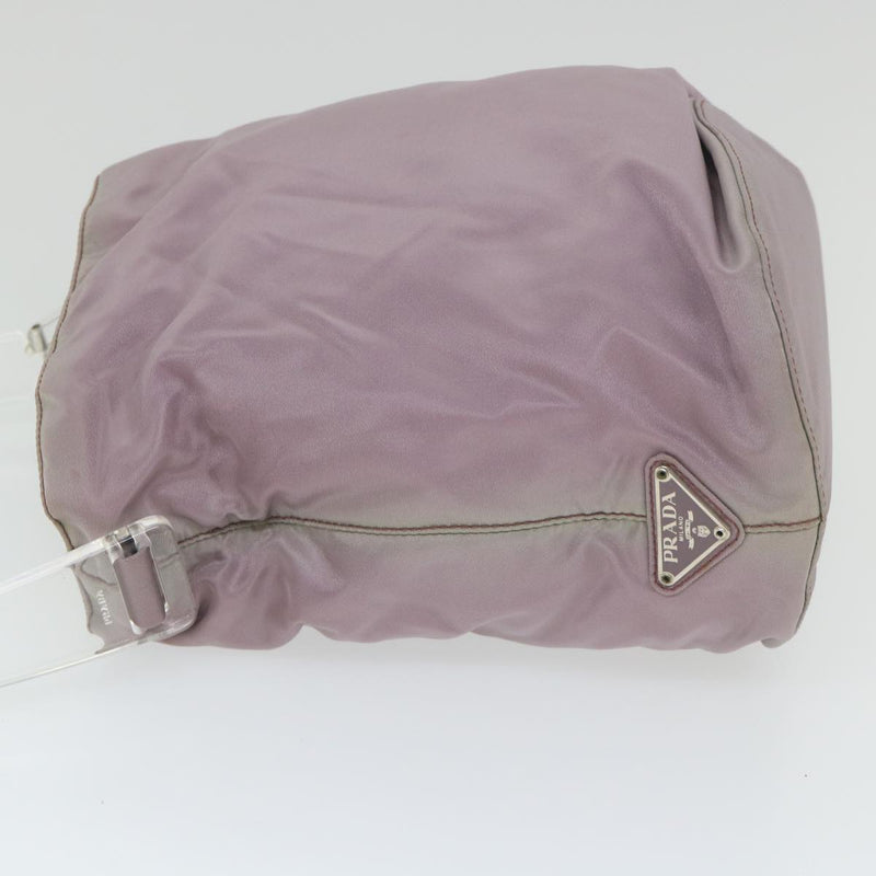 Prada Purple Synthetic Handbag (Pre-Owned)