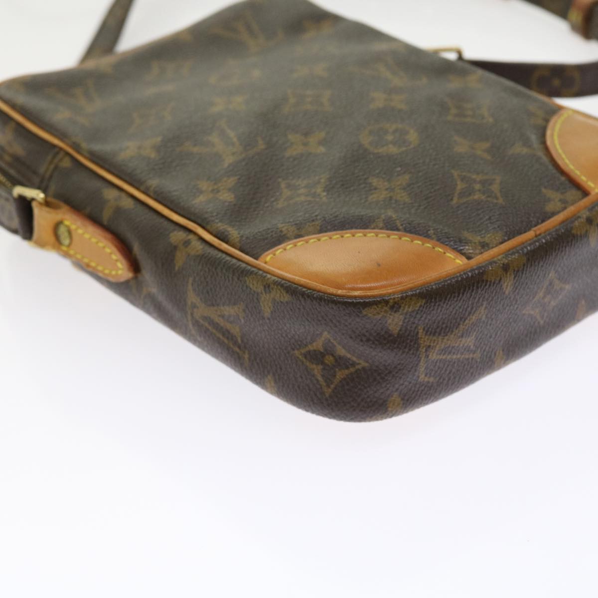 Louis Vuitton Danube Brown Canvas Shoulder Bag (Pre-Owned)