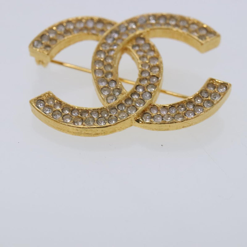 Chanel Coco Mark Gold Metal Brooch Jewelry (Pre-Owned)