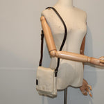 Fendi Beige Canvas Shoulder Bag (Pre-Owned)