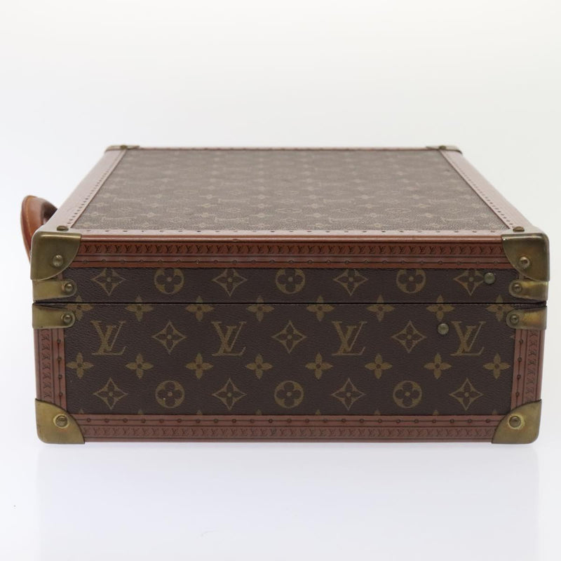 Louis Vuitton Cotteville Brown Canvas Travel Bag (Pre-Owned)