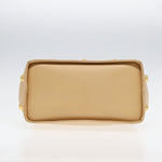 Salvatore Ferragamo Beige Leather Shoulder Bag (Pre-Owned)