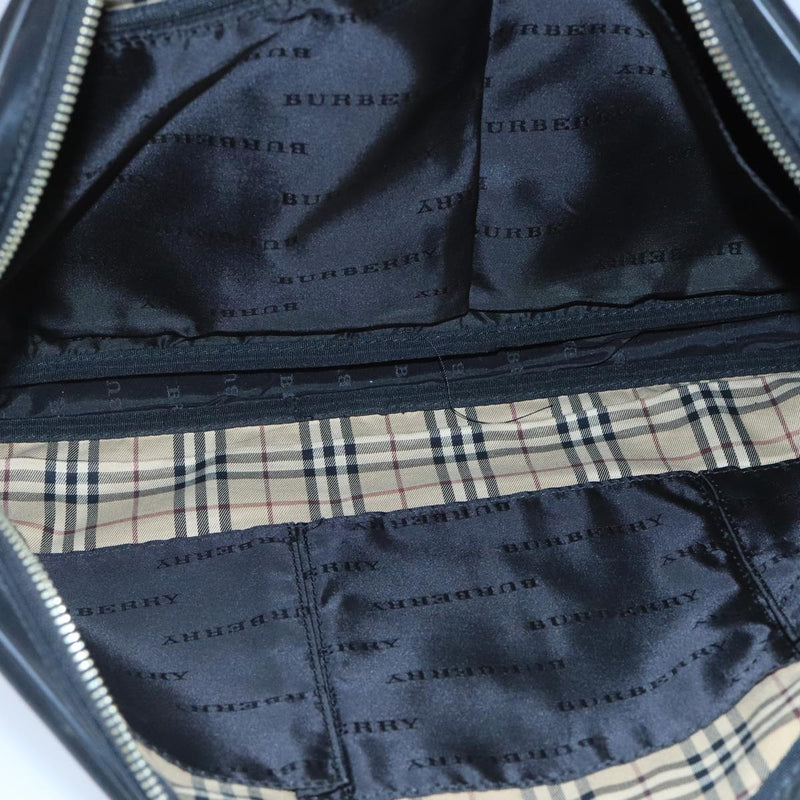 Burberry Black Synthetic Briefcase Bag (Pre-Owned)