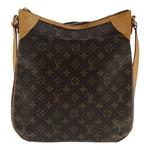 Louis Vuitton Odeon Brown Canvas Shoulder Bag (Pre-Owned)