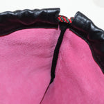 Gucci Drawstring Pink Leather Backpack Bag (Pre-Owned)