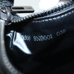 Fendi Zucchino Black Canvas Handbag (Pre-Owned)