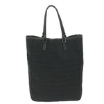 Fendi Black Canvas Tote Bag (Pre-Owned)