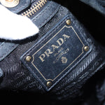 Prada Tessuto Black Synthetic Handbag (Pre-Owned)