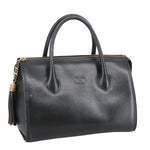 Valentino Garavani Black Leather Handbag (Pre-Owned)