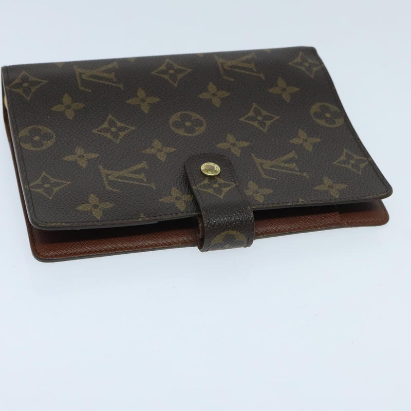 Louis Vuitton Agenda Mm Brown Canvas Wallet  (Pre-Owned)