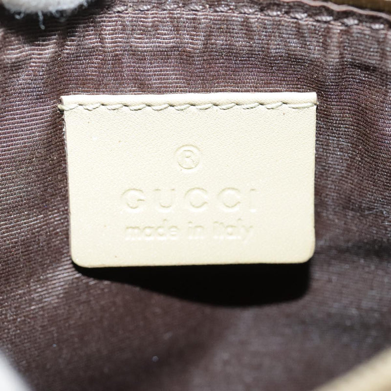 Gucci Beige Canvas Shoulder Bag (Pre-Owned)