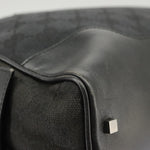 Gucci Gg Canvas Black Canvas Handbag (Pre-Owned)