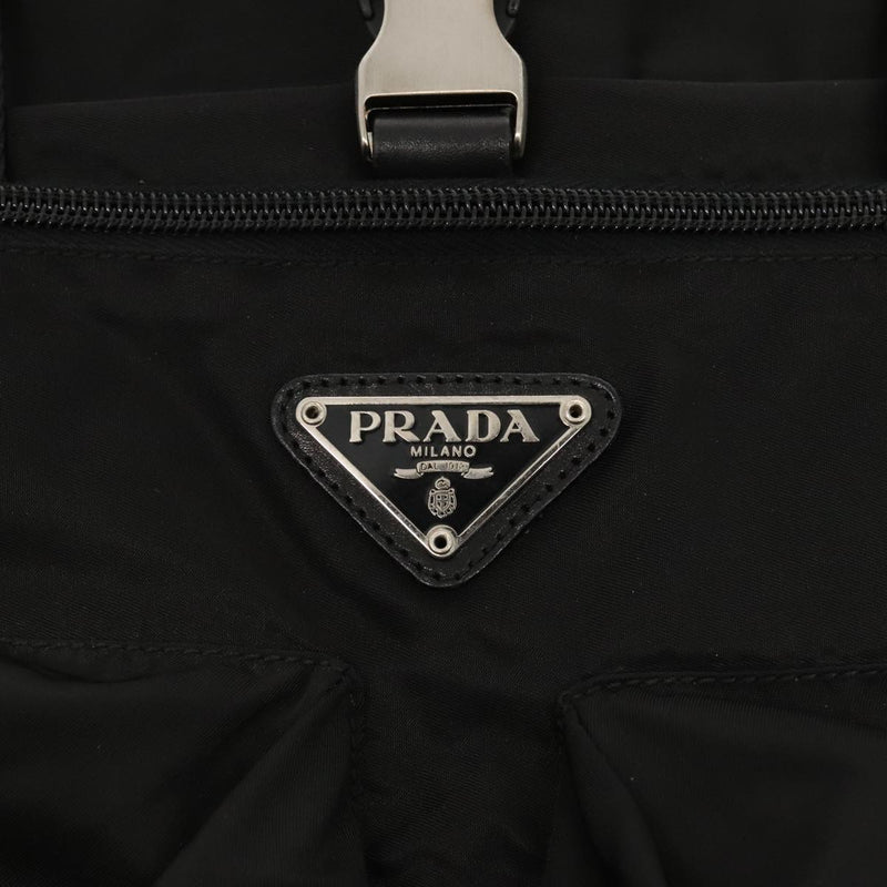 Prada Tessuto Black Synthetic Travel Bag (Pre-Owned)