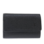 Louis Vuitton 6 Key Holder Black Leather Wallet  (Pre-Owned)