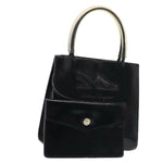 Salvatore Ferragamo Black Leather Handbag (Pre-Owned)