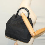 Prada Tessuto Black Synthetic Handbag (Pre-Owned)