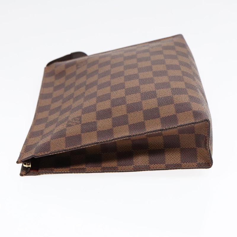 Louis Vuitton Trousse De Toilette Brown Canvas Wallet  (Pre-Owned)