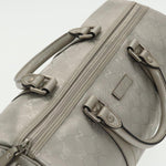 Gucci Silver Leather Travel Bag (Pre-Owned)