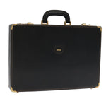 Bally Black Leather Briefcase Bag (Pre-Owned)