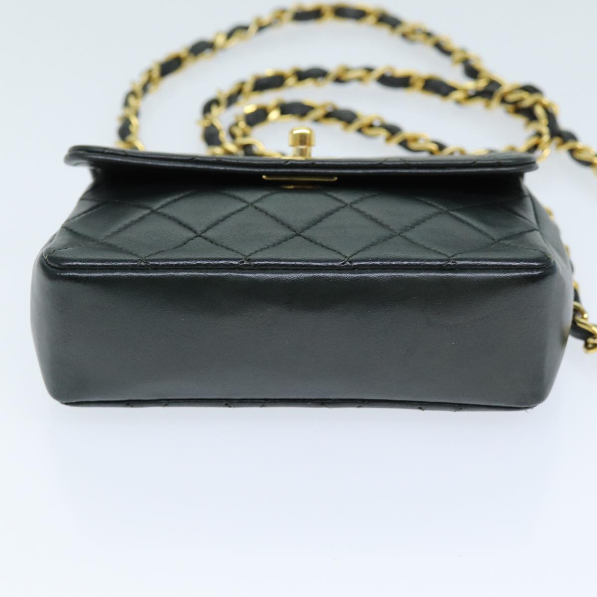 Chanel Timeless Black Leather Shoulder Bag (Pre-Owned)