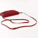 Prada Tessuto Red Synthetic Shoulder Bag (Pre-Owned)