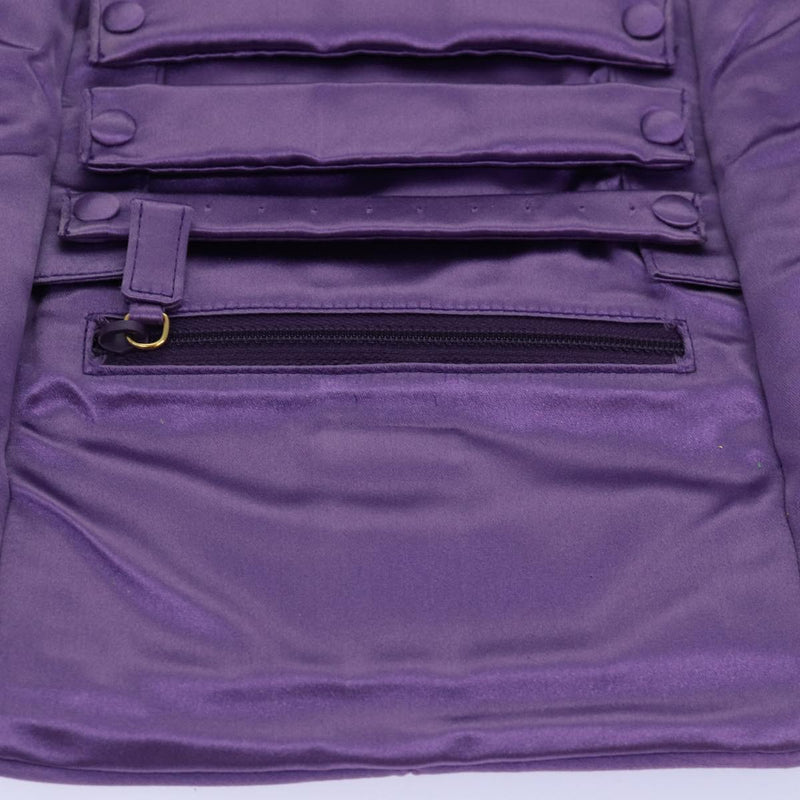 Prada -- Purple Silk Clutch Bag (Pre-Owned)