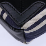 Balenciaga Navy Navy Canvas Handbag (Pre-Owned)